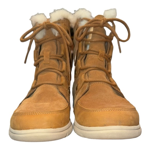 NWOB Sorel Women’s Joan Explorer Brown Suede Boots Size 10 - Picture 8 of 12